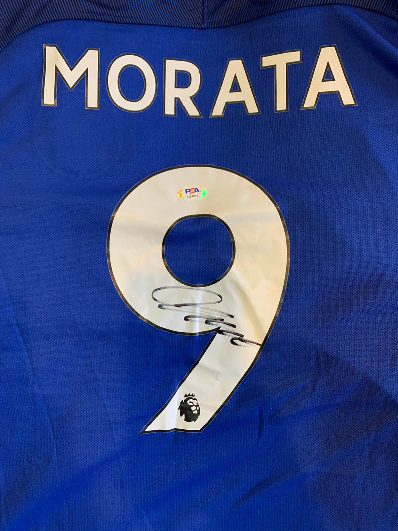 Jersey autografiado Chelsea Alvaro Morata