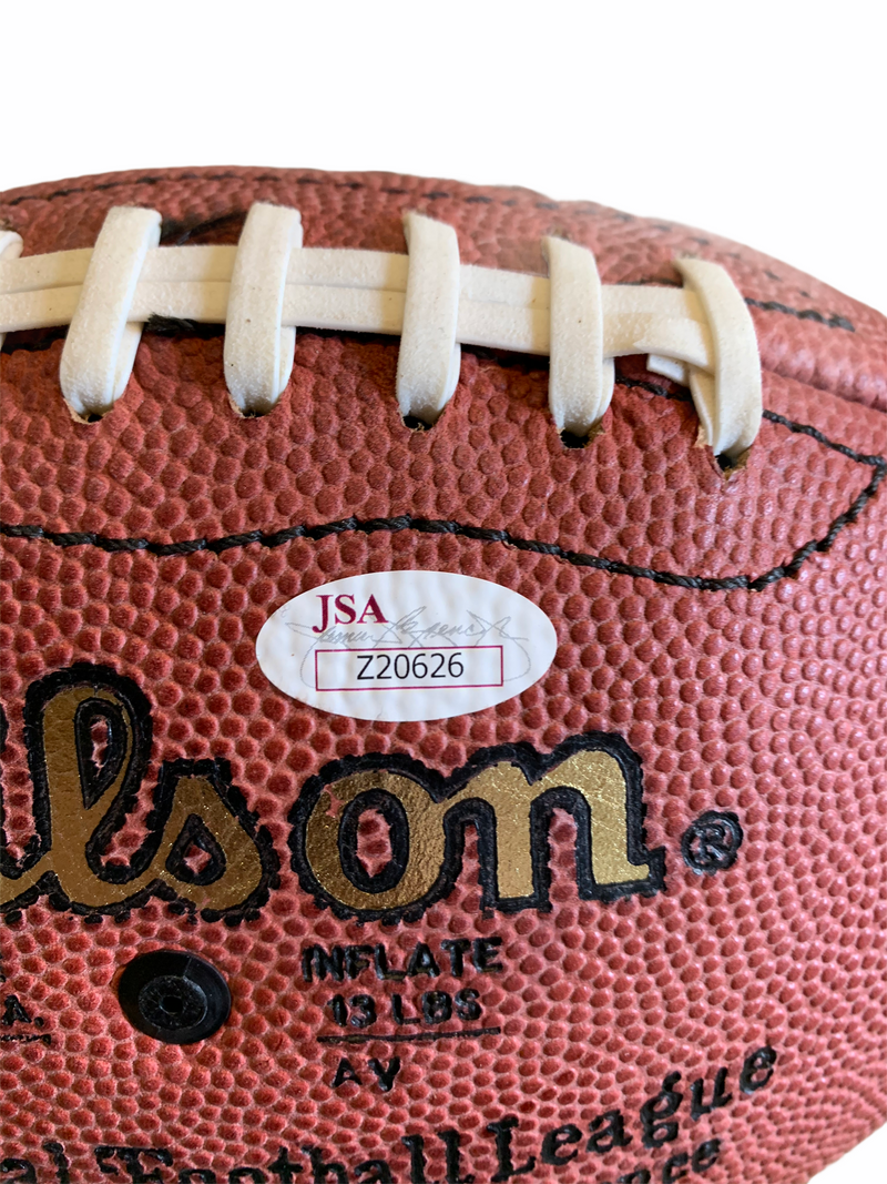 Balón autografiado SF 49ers Steve Young & Jerry Rice
