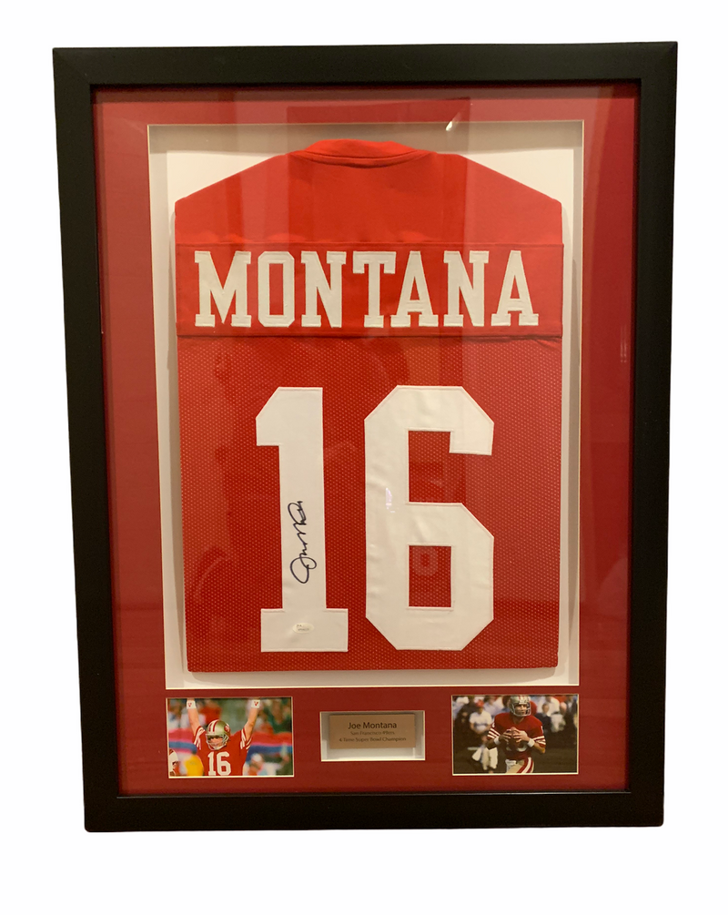 Jersey autografiado San Francisco 49ers Joe Montana