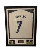 Jersey autografiado Real Madrid CR7