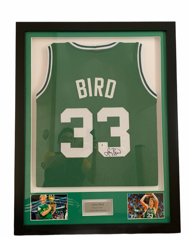 Jersey autografiado Boston Celtics Larry Bird