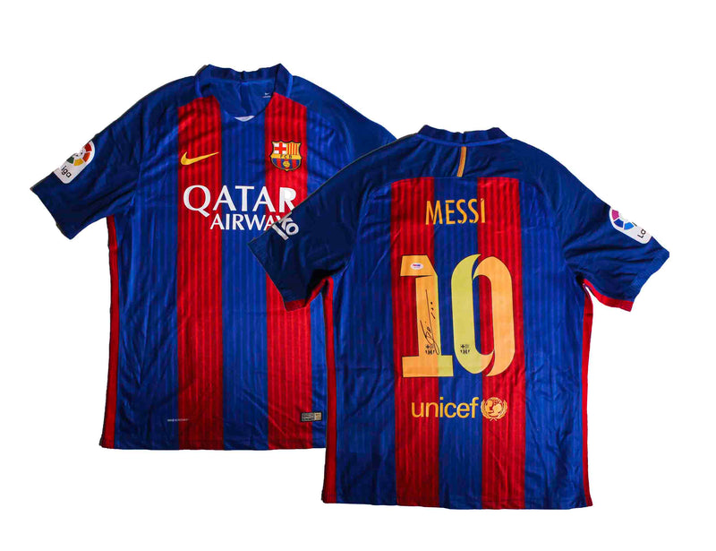 Jersey autografiado Barcelona Messi