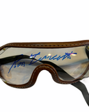 Goggles Carreras de Caballos autografiado por Ronnie Turcotte
